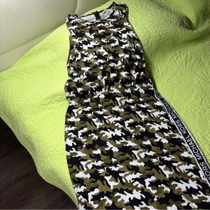 Michael Kors like new camo dress size medium
